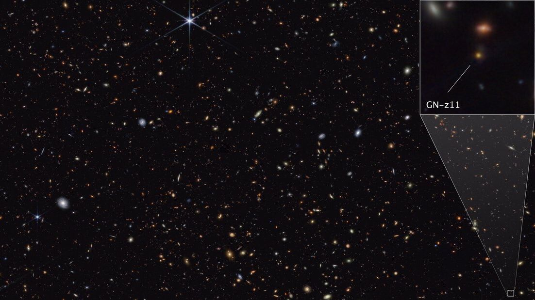Nově pozorovaná vzdálená galaxie „žila rychle a zemřela mladá“